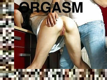 masturbação, orgasmo, mijando, cona-pussy, esguincho, esposa, anal, caseiro, casal, escravo