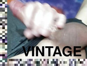 masturbação, vintage, primeira-vez, sozinho, bisexual, pénis