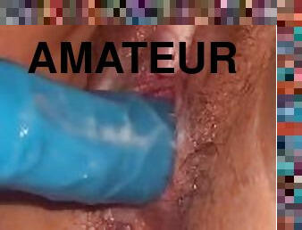 masturbation, chatte-pussy, giclée, amateur, ados, jouet, première-fois, gode, solo, innocent