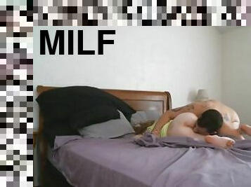 pantat, ayah, besar-huge, amatir, sayang, penis-besar, jenis-pornografi-milf, tidur, ayah-daddy, penis