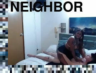 I ride my neighbor's big cock