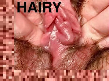 ????????Milking My Little Hairy Pussy ????????
