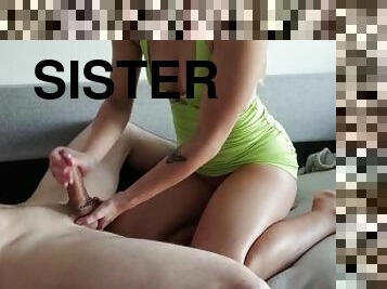 Sister's Best Friend Gives Brother Sexy Massage With Happy Ending