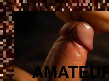 masturbation, amateur, ejaculation-sur-le-corps, énorme-bite, branlette, ejaculation, solo, blanc, bite