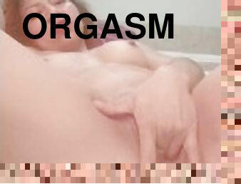 masturbation, orgasm, fitta-pussy, amatör, anal, hemmagjord, fingerknull, ensam, vått