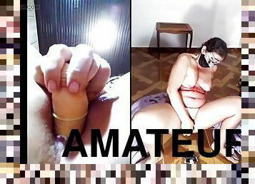 teta-grande, grande, amador, anal, bbw, brasil, puta-slut, cavalgando, dildo, rabo