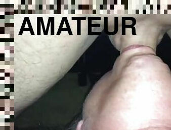 amatør, blowjob, stor-pikk, milf, deepthroat, pikk