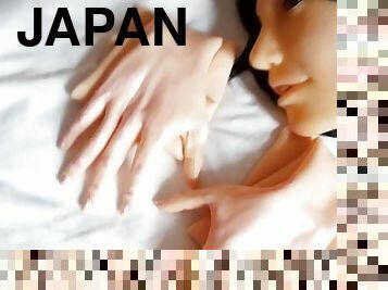 legetøj, japans, bdsm, kær, pæn, fetish, bondage, dukke, maske, gummi