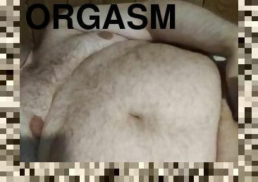 Fat guy masturbates and has an orgasm #2