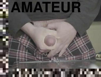 énorme, masturbation, amateur, ejaculation-sur-le-corps, ejaculation, massive, solo