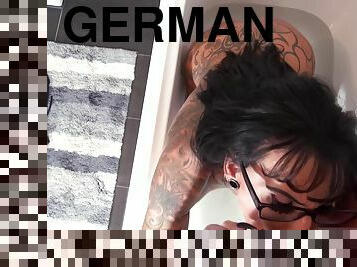 German Big Boobs Tattoo Milf Girlfriend At Homemade Pov