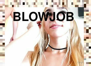 Blonde Teen Blowjobs