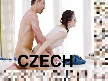 Ela Nek In Pretty Czech Girl Takes Lutros Cock On Massage Table 12 Min