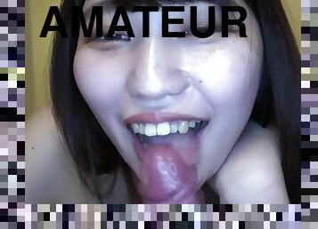 asiatique, poilue, amateur, anal, jouet, japonais, ejaculation-interne, point-de-vue