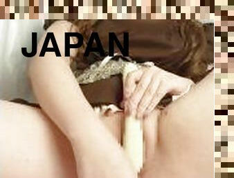 masturbation, orgasme, amateur, jouet, japonais, réalité