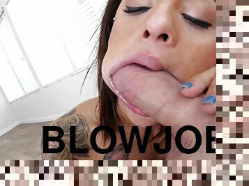 blowjob-seks-dengan-mengisap-penis, cumshot-keluarnya-sperma, sudut-pandang