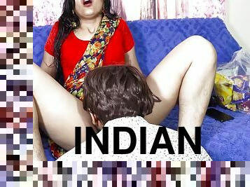 Sexy Indian Priya Bhabhi Teaches Devar Ji How To Do Fucking For The First Time