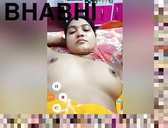 Today Exclusive- Sexy Desi Bhabhi Boobs Sucking By Hubby