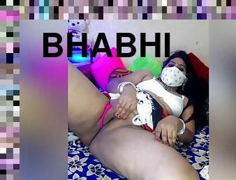 Today Exclusive- Super Horny Desi Bhabhi Showing Her Big Boobs And Ass On Cam Show Part 6