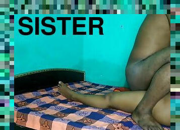 Step Sister And Brother First Time With Hindi Talk
