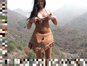 Viva Athena And Poca Hontas - California Wild Fires Affect Pochantas - Area Still Smoked Out