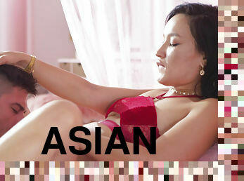 asiatisk, pussy, babes, cumshot, stor-pikk, latina, kyssing, barbert, pikk