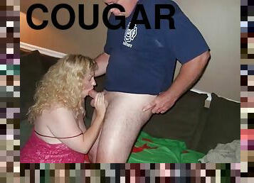 femme, blonde, cougar