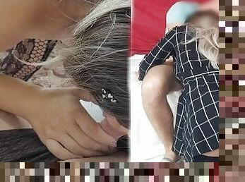 payudara-besar, orgasme, isteri, amatir, sayang, blowjob-seks-dengan-mengisap-penis, cumshot-keluarnya-sperma, buatan-rumah, kompilasi, sudut-pandang