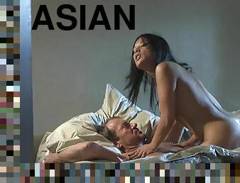 Asian beauty Kaylani Lei passionate afternoon sex
