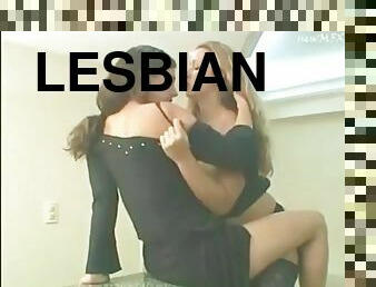 Best lesbian deep kiss