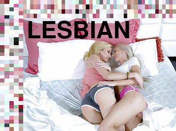 chatte-pussy, fellation, énorme-bite, lesbienne, hardcore, trio, jeune-18, par-voie-orale, attrapée, bisexuels