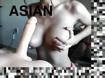 asiatisk, onani, amatør, deepthroat, skitten