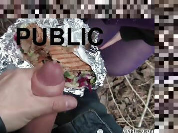 PERVERS! - Public Anal für Sperma Döner