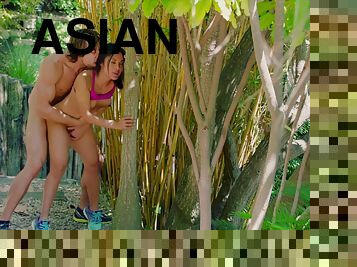 asian wife Kaylani Lei sodomy clip