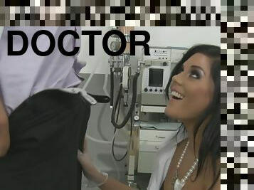 Madison Ivy Nailing The Doctor - Hot Brunette Porn Video