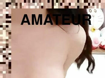 asiatique, amateur, ados, japonais, indien, webcam, solo