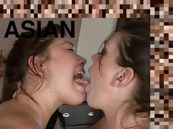 Alison Tyler Kissing Asian MILF Lesbian Scene Hd Video