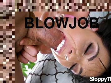 blowjob, hardcore, latina, deepthroat, compilation, pov, kveling, brutal