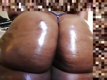 Some Phat Bum Ugly Ebony Whore Twerking - ssbbw