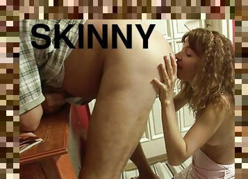 Skinny Hooker Rimming and Drink Pee Kinky Porn Video