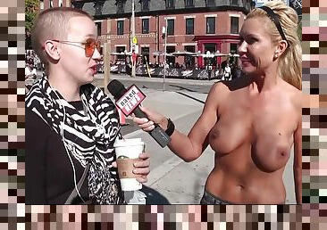 Naked TV hosts - crazy fetish video