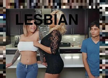 Karma RX and Bridgette B make lesbian love for a 1st time