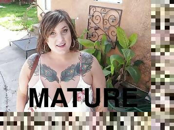 cul, anal, mature, fellation, énorme-bite, milf, pornstar, maman, belle-femme-ronde, fou