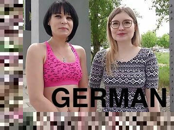 GERMAN SCOUT - TWO CANDID GIRLS FROM BERLIN I FIRST FFM TRIO AT REAL PICKUP SEX - Tiny emily