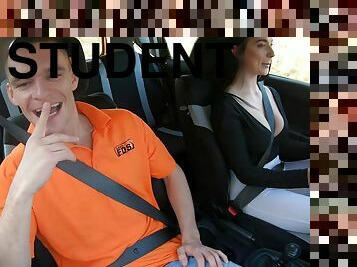 Instructor Cheats With Steamy Student 1 - Fake Driving School