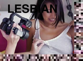 Beautiful lesbian alluring porn video