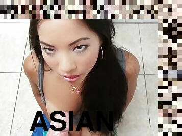 asiatique, gros-nichons, chatte-pussy, amateur, énorme-bite, ados, point-de-vue, naturel