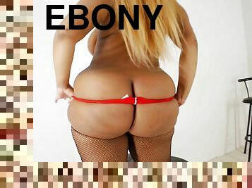 Ebony Babydoll BBW - giant black tits & fat ass