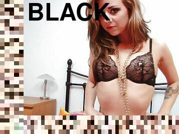 ados, black, décapage, jeune-18, blonde, lingerie, coquine, solo, talons-hauts, posant