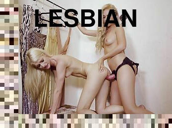 fisse-pussy, lesbisk, ung-18, kælling, blond, lille